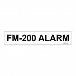 Aufkleber Heijmen 'FM-200' 10x2cm