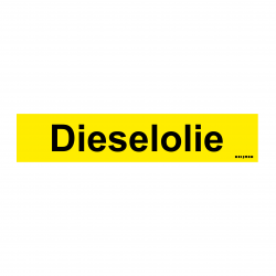 Aufkleber Heijmen 'Dieselöl NL' 10x2cm