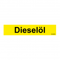 Aufkleber Heijmen 'Dieselöl DE' 10x2cm