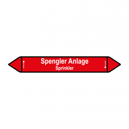 Aufkleber Heijmen 'Spengler Anlage DE' 45X6,5CM